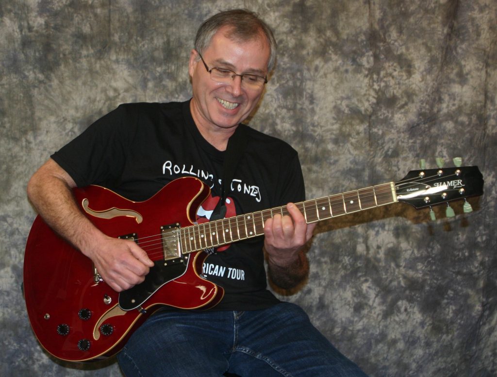 Guitar teacher Mark Wilson. 